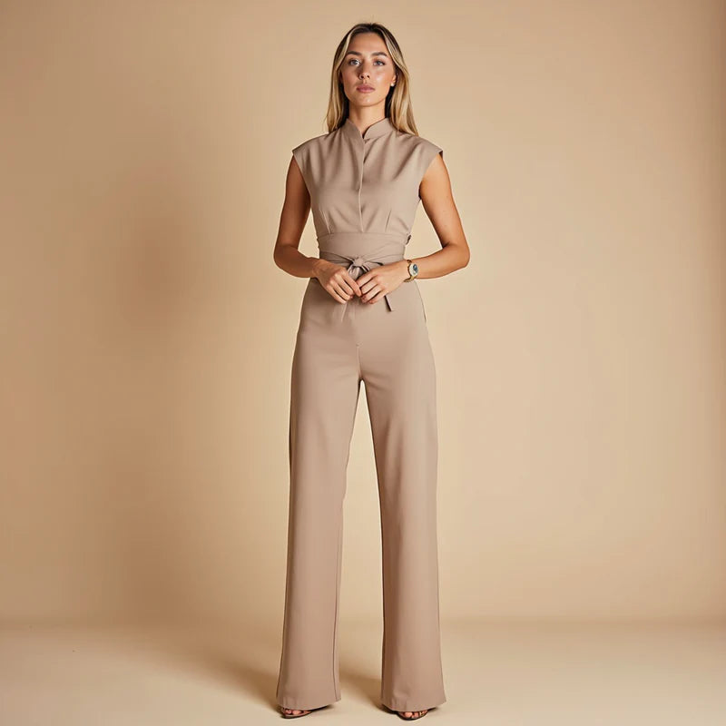 City Sleek | Modern Sleeveless Power Jumpsuit