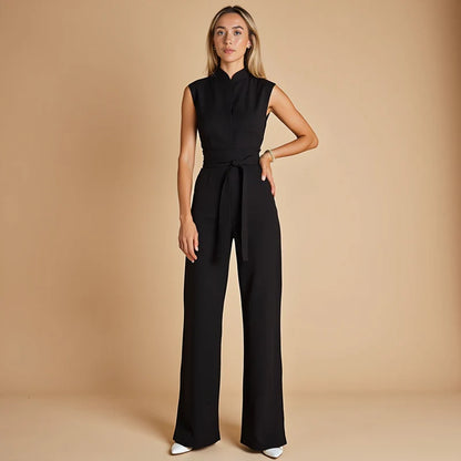 City Sleek | Modern Sleeveless Power Jumpsuit