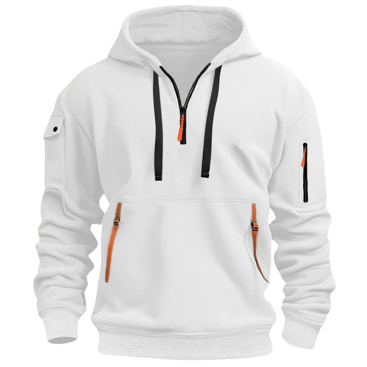 FlexFit Hoodie| Men's casual sports hoodie, spring and autumn fashion arm pocket